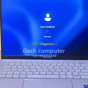 ⭐Brand New   Asus zenbook high spec laptop  2024️16GB Ram  DDR5 ️ 512GB SSD  super storag Price in Ethiopia